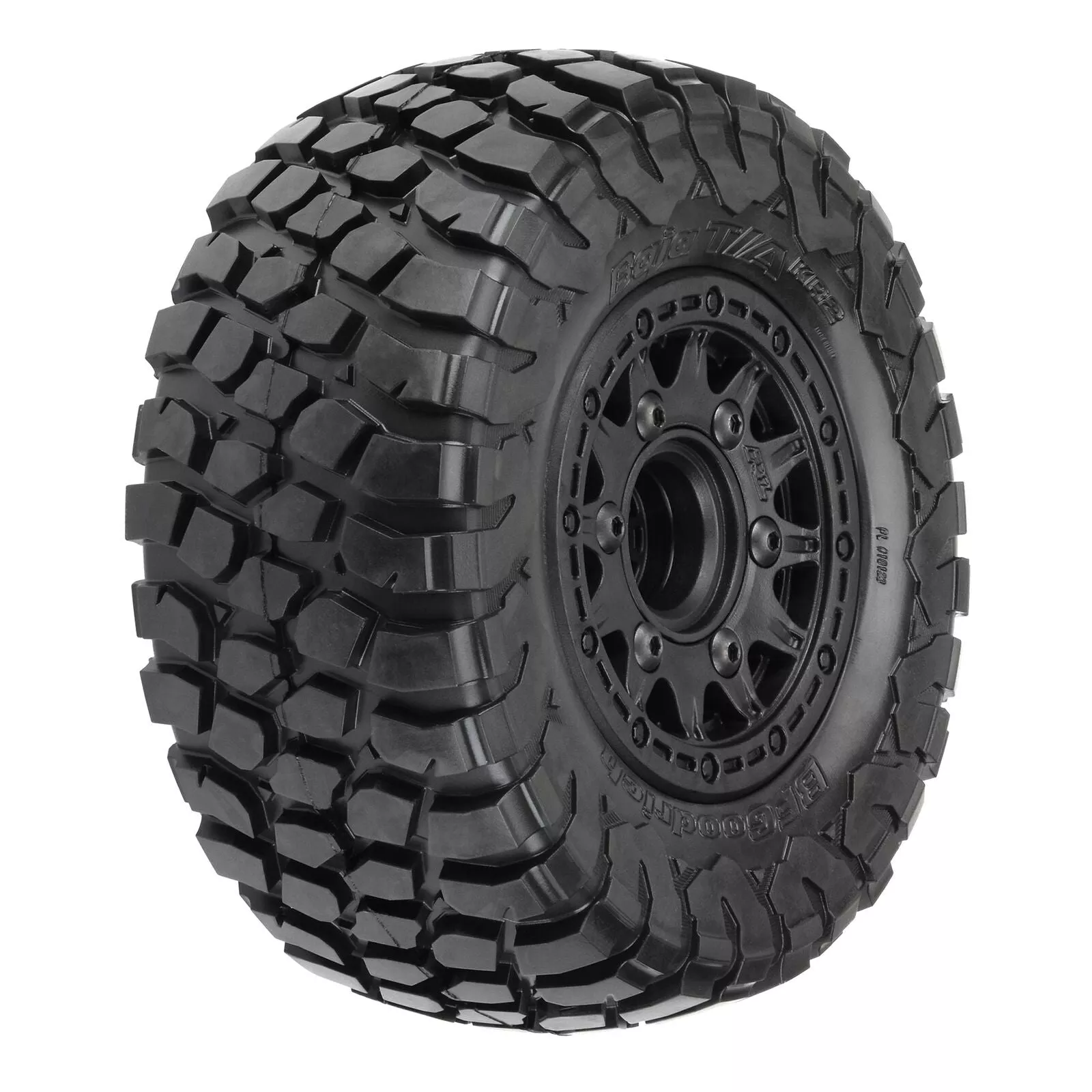 1/10 BFG KR2 M2 Front/Rear 2.2"/3.0" SC Mounted 12mm Blk Raid (2) - PRO1012310