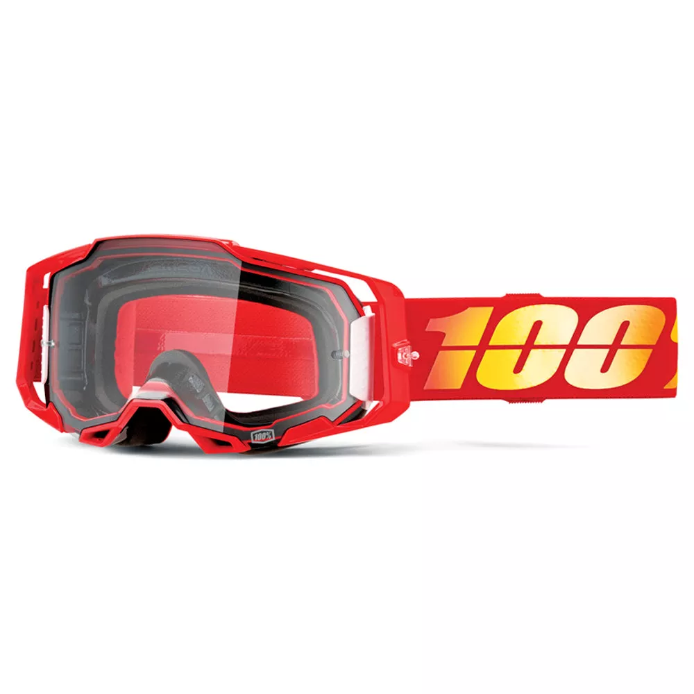 100% Armega Goggle Nuketown - Clear Lens