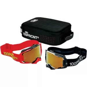 100% Armega Racer Pro MX Goggles (x2)