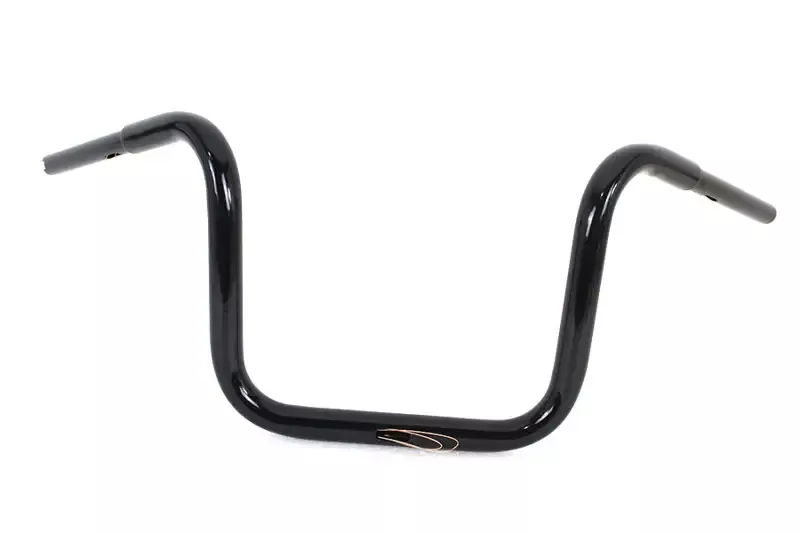 12 Fat Ape Handlebar with Indents Black