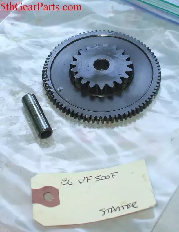 1986 Honda VF500 Interceptor STARTER GEAR 84 85 86