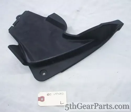2003 Honda VFR800 Inerceptor Upper Cowl Fairing Insert Panel L Left