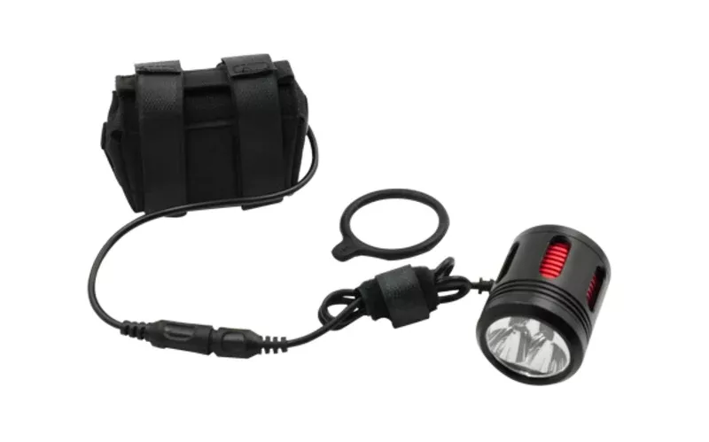 3000lm LED bicycle front light with rechargeable external battery