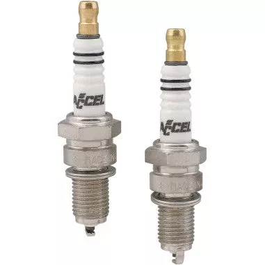 Accel 12mm U-Groove Platinum Spark Plug Set for Harley-Davidson