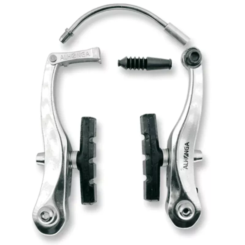 ALU V-Brake Set. Red