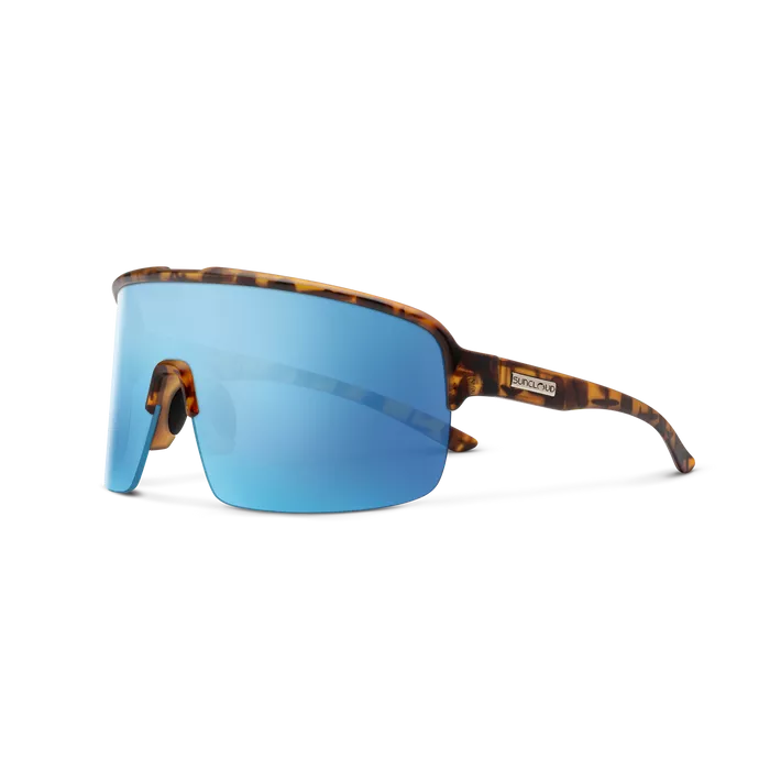 Amplify - Matte Tortoise + Polarized Aqua Mirror Lens