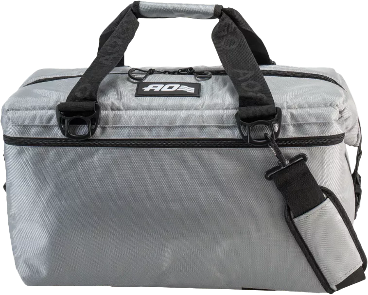 AO COOLERS 36 Pack Ballistic Silver Cooler - Rugged Outdoor Insulated Storage