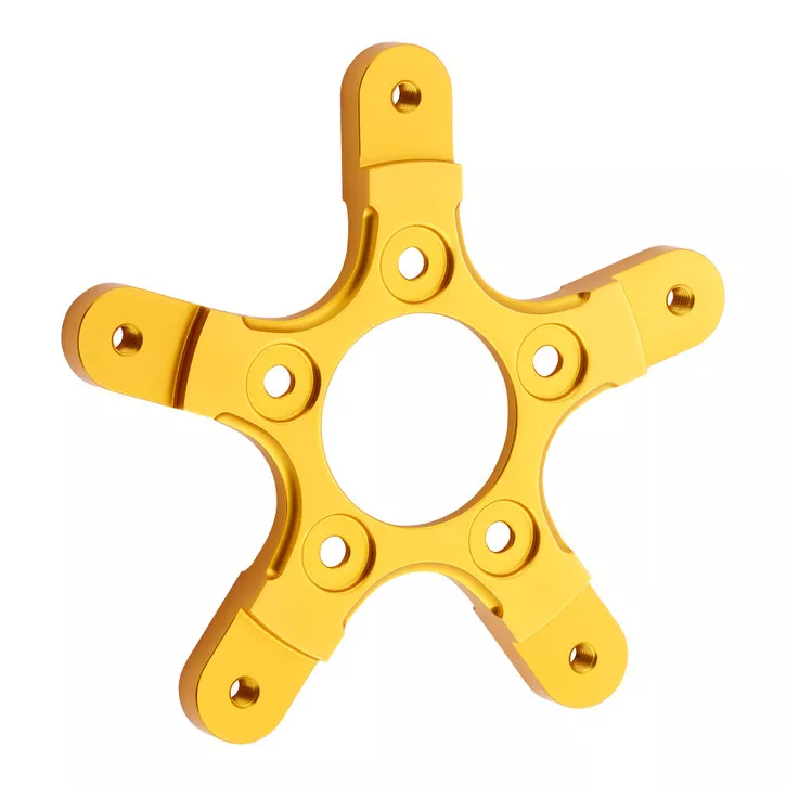 Arlen Ness FLT Brake Rotor Adapter Gold