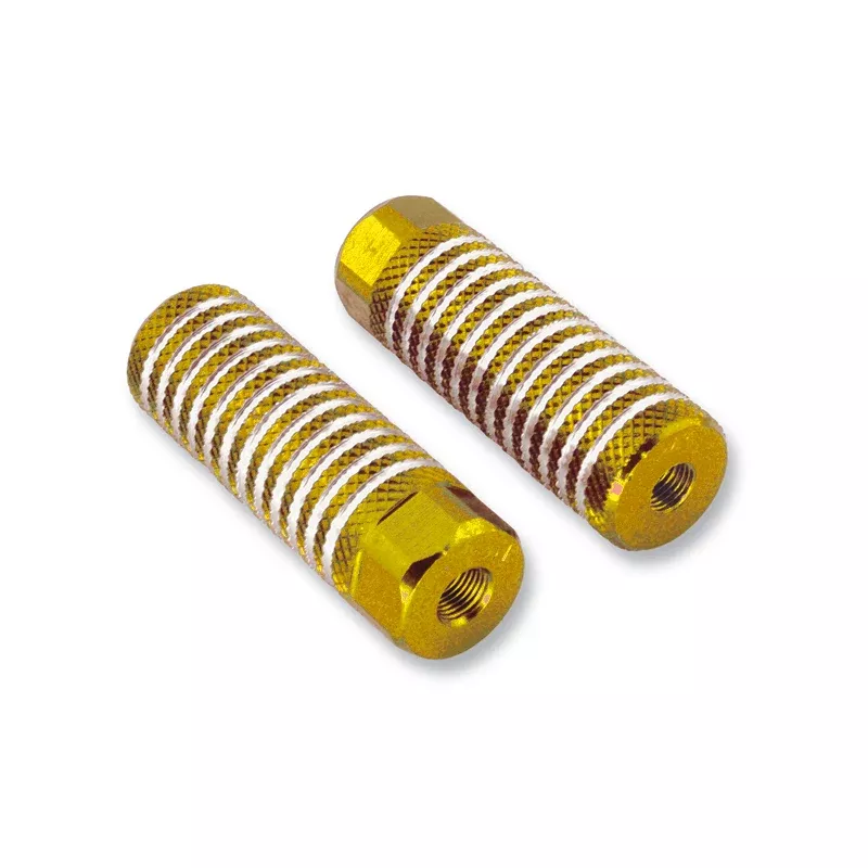 Bike Footrest Set 24Tx26T. Gold