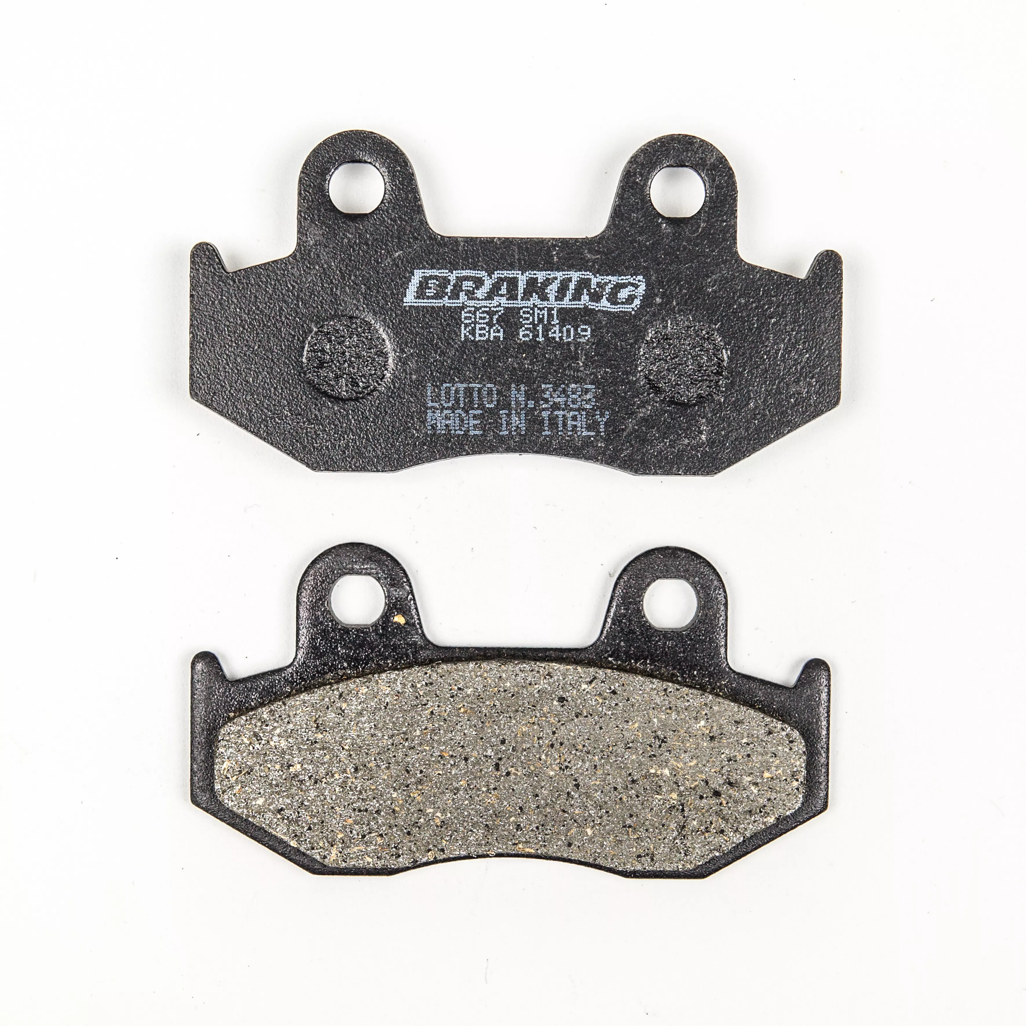 BRAKING 31-667S Semi Metallic Brake Pad Set for Enhanced Control and Safety