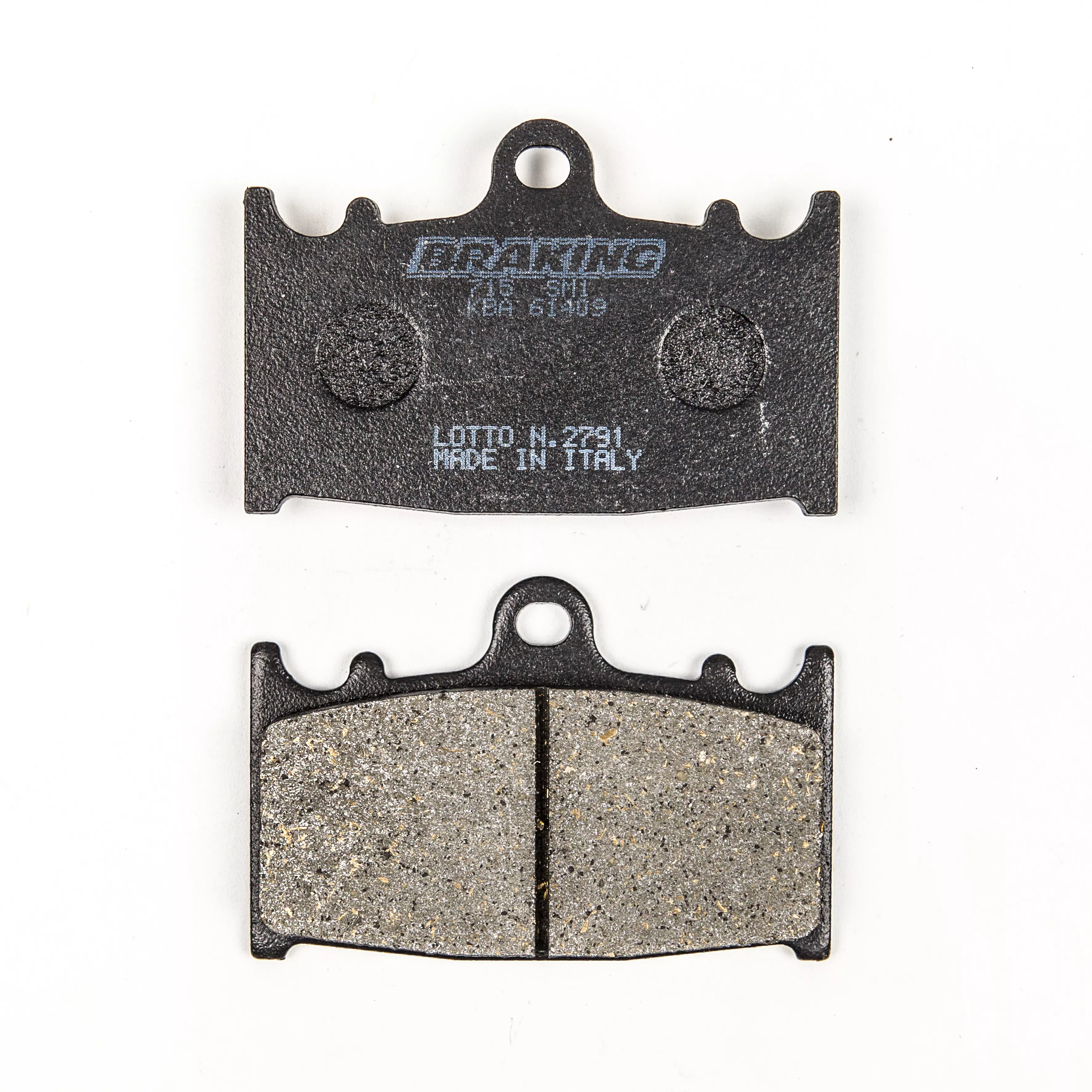 BRAKING 715SM1 Brake Pad Set – Semi Metallic For Superior Control and Compatibility