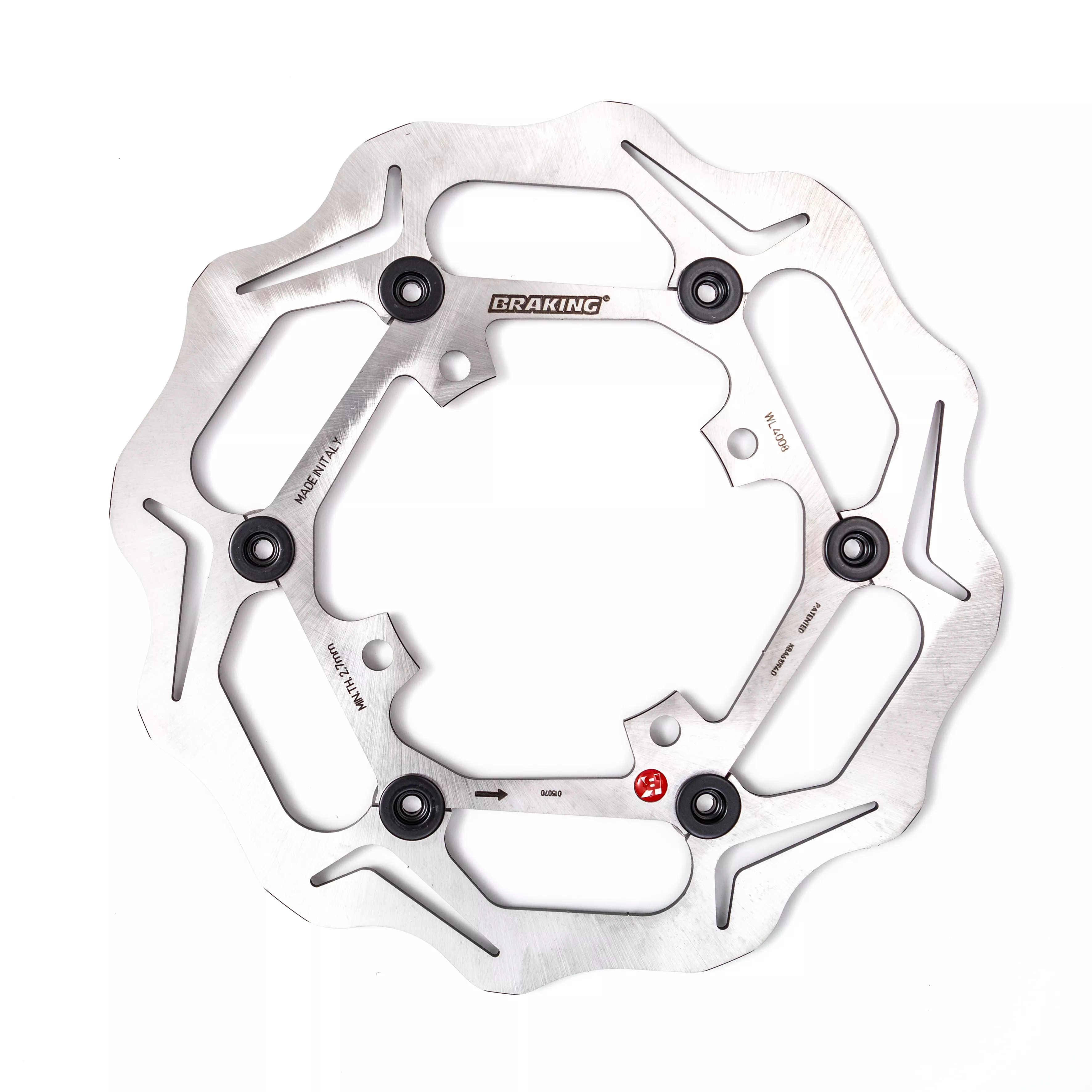 BRAKING Batfly 270 Front Rotor Oversized Kit WL4008 for Enhanced Braking Performance