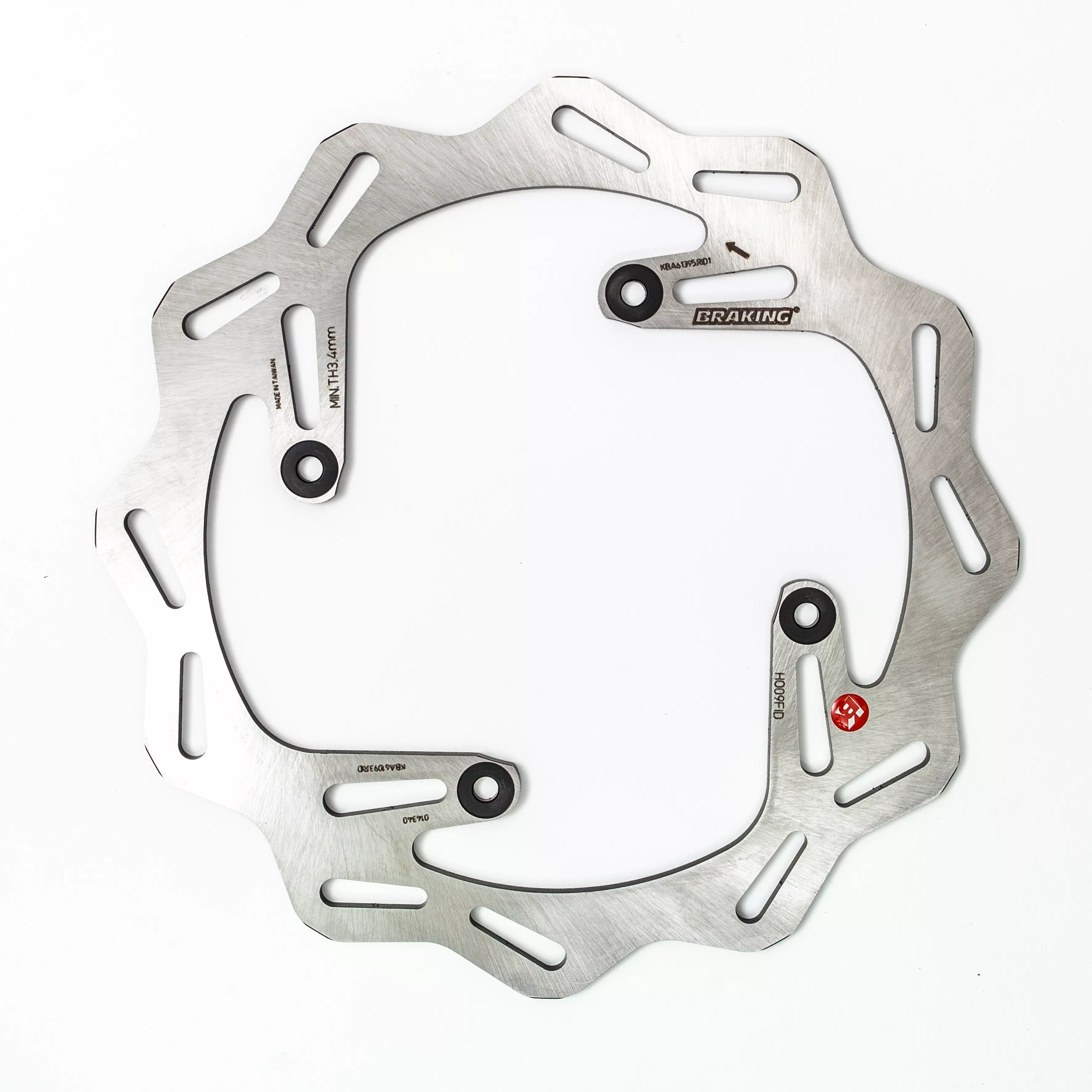 BRAKING HO09FID Front Rotor for Enhanced Stopping Power