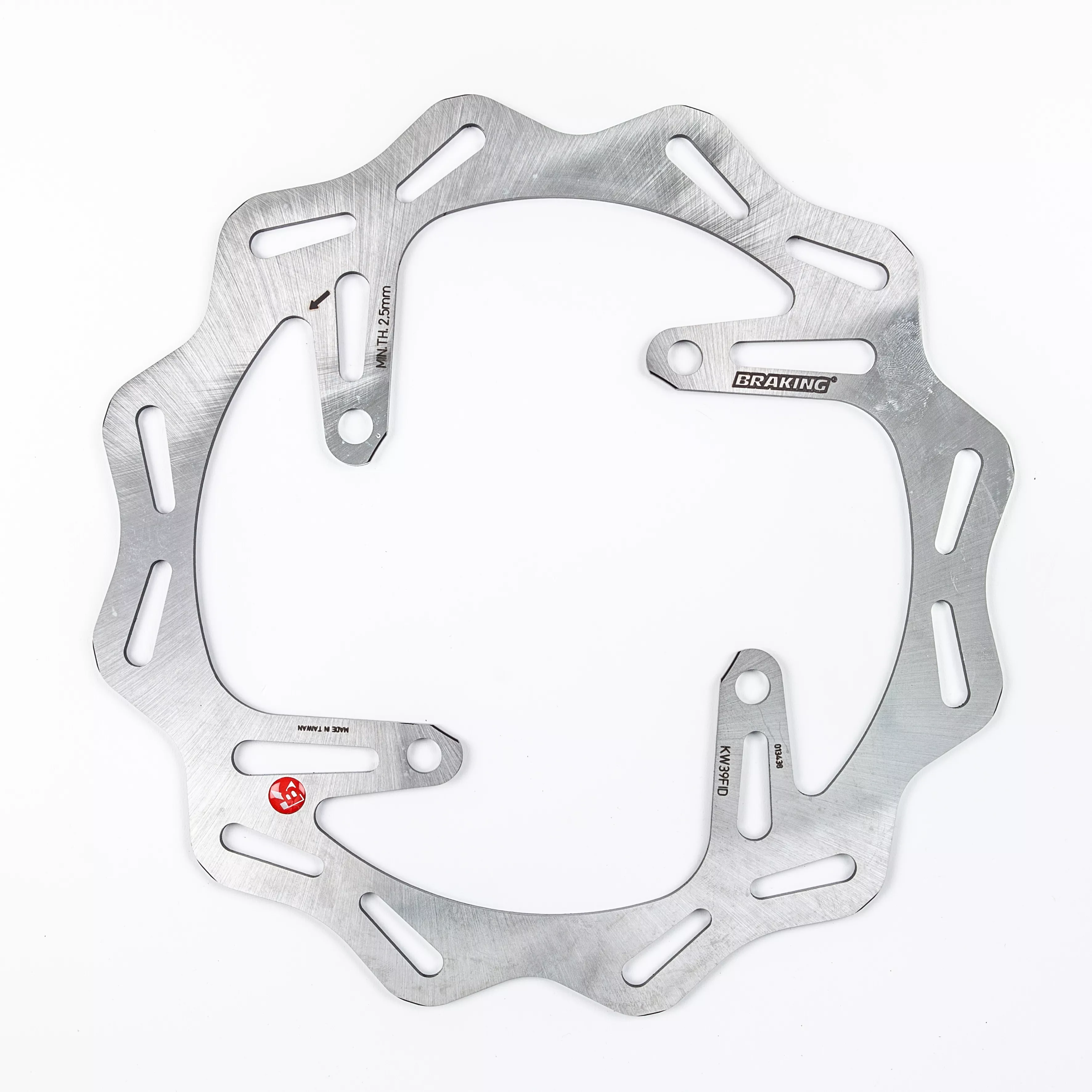 BRAKING KW39FID Front Rotor for Enhanced Braking Performance