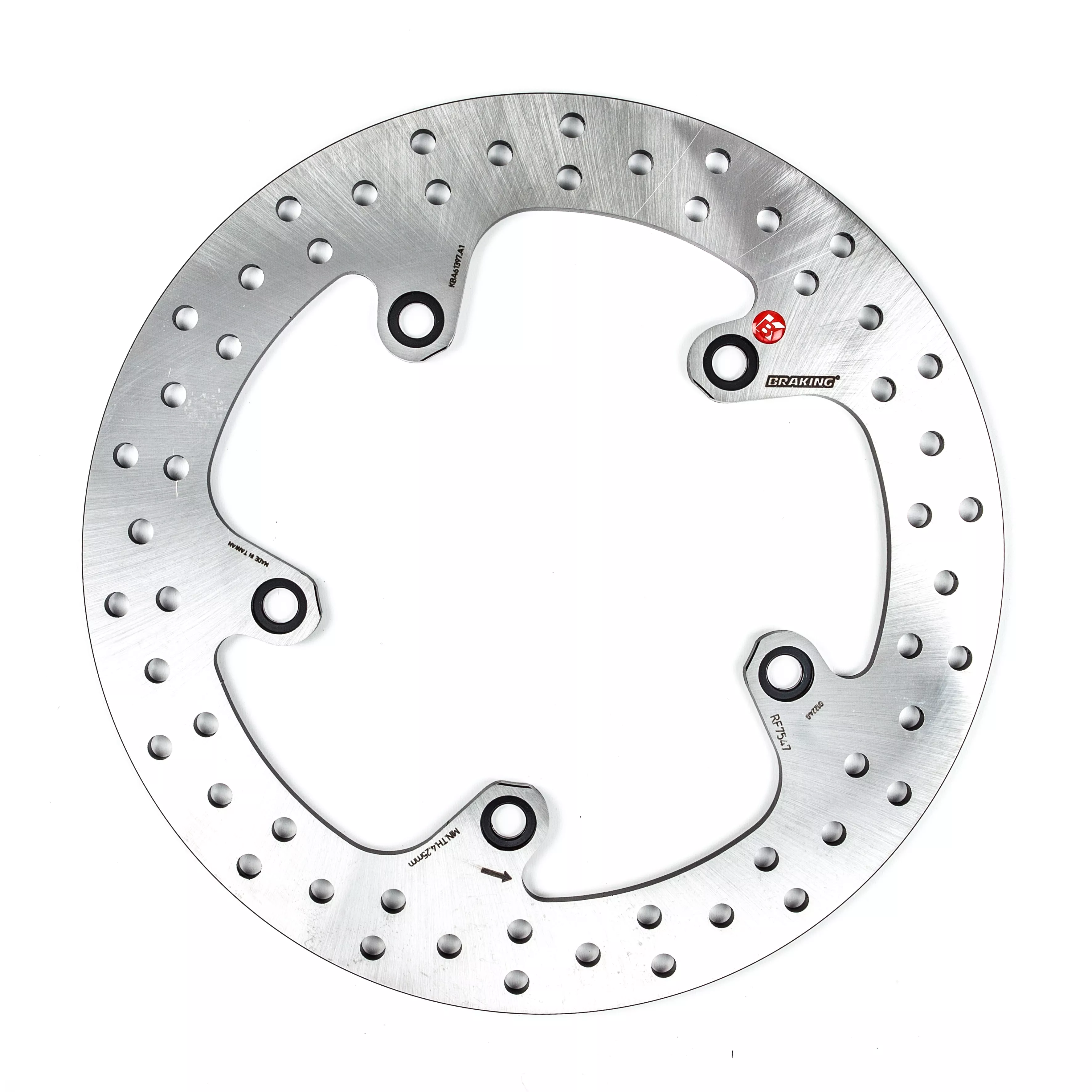 BRAKING RF7547 Round Rotor Rear - High-Performance Bicycle Brake Disc