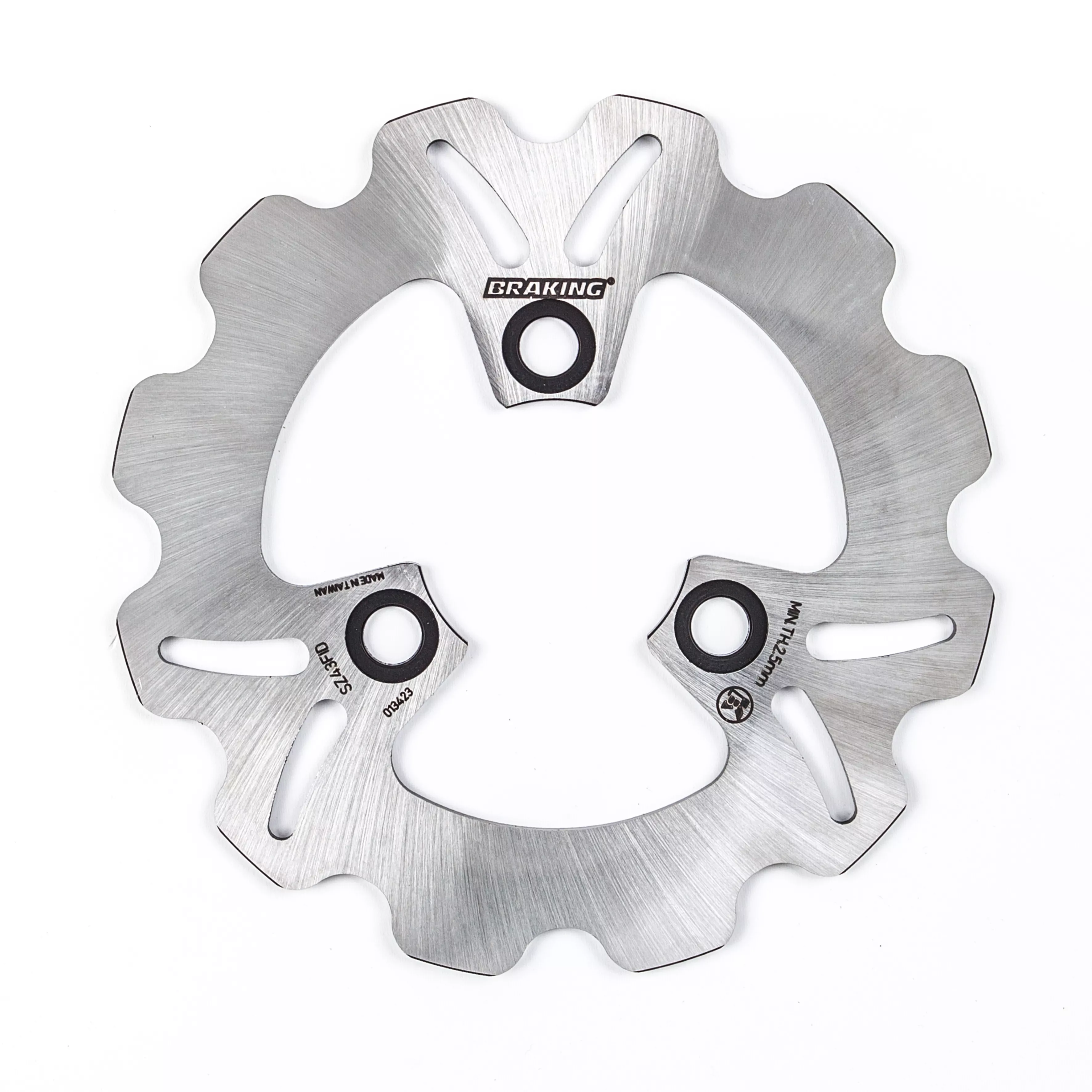 BRAKING SZ43FID Front Brake Rotor - High-Performance Stainless Steel Construction