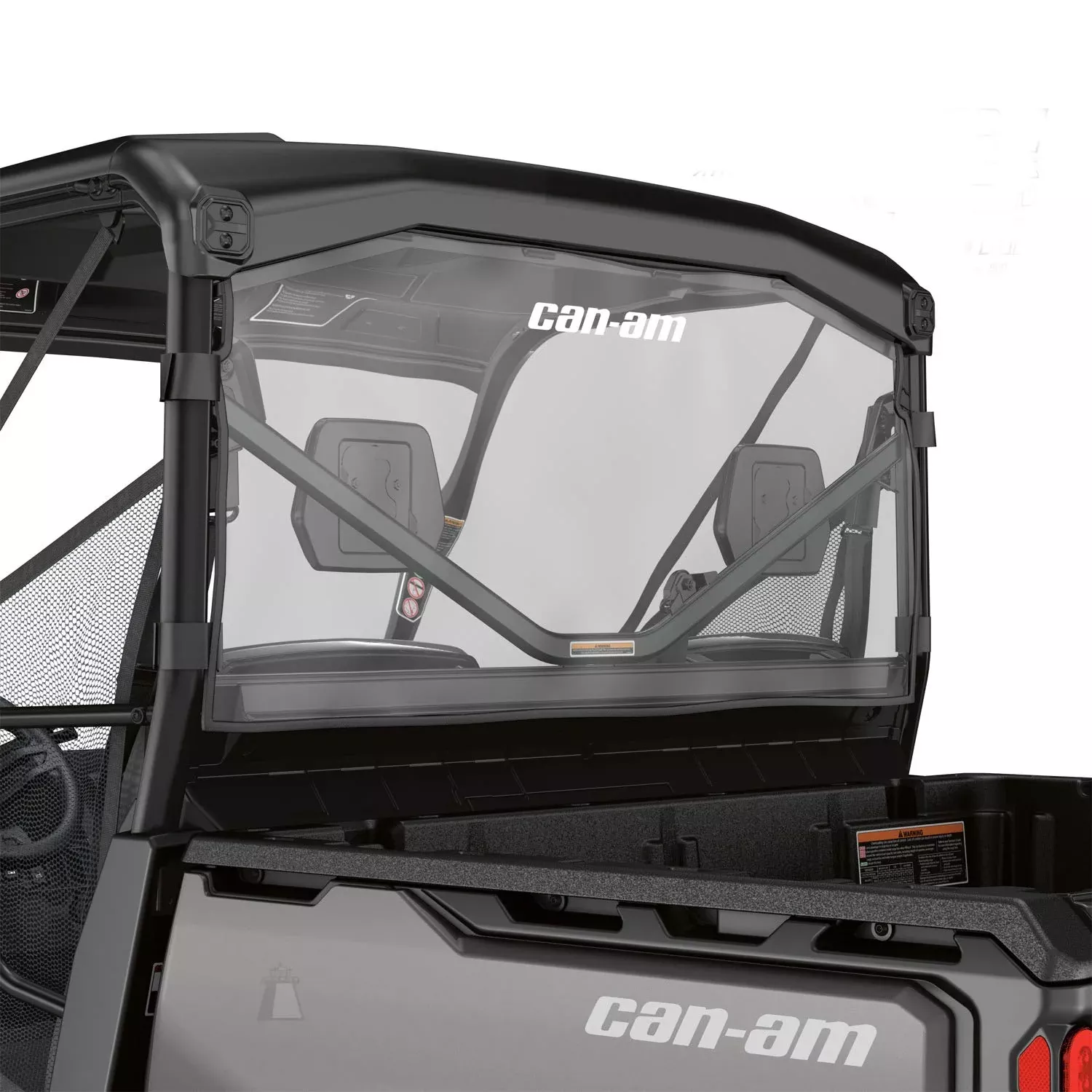 BRP Can-Am Defender Soft Rear Window Back Panel 715003249 UTV Cab Enclosure