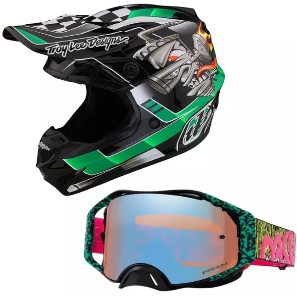 BTO Sports - Poly Carb Bundle (Goggle & Helmet Combo)