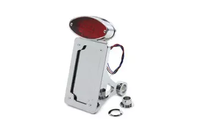 Chrome Vertical Tail Lamp Assembly