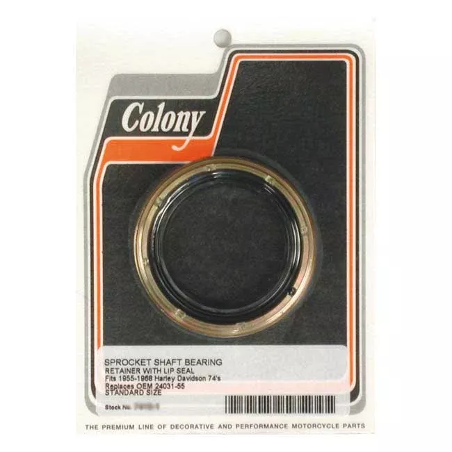 Colony Oil Seal, Sprocket Shaft. Screw Type, Std For Harley Davidson
