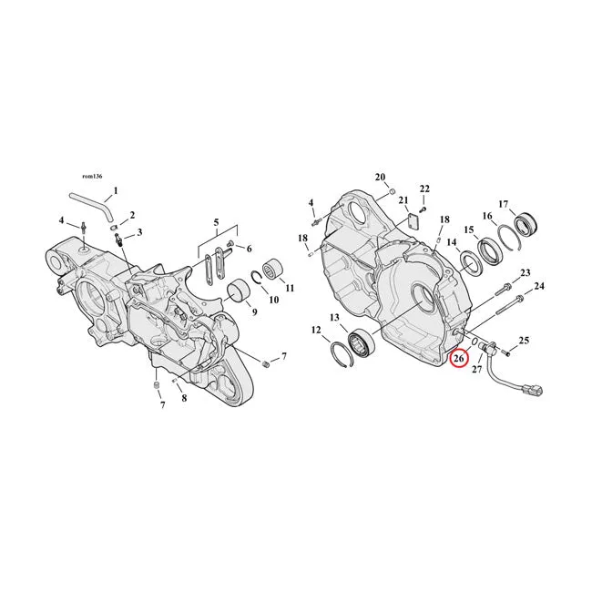 Cometic, O-Ring for Harley Davidson