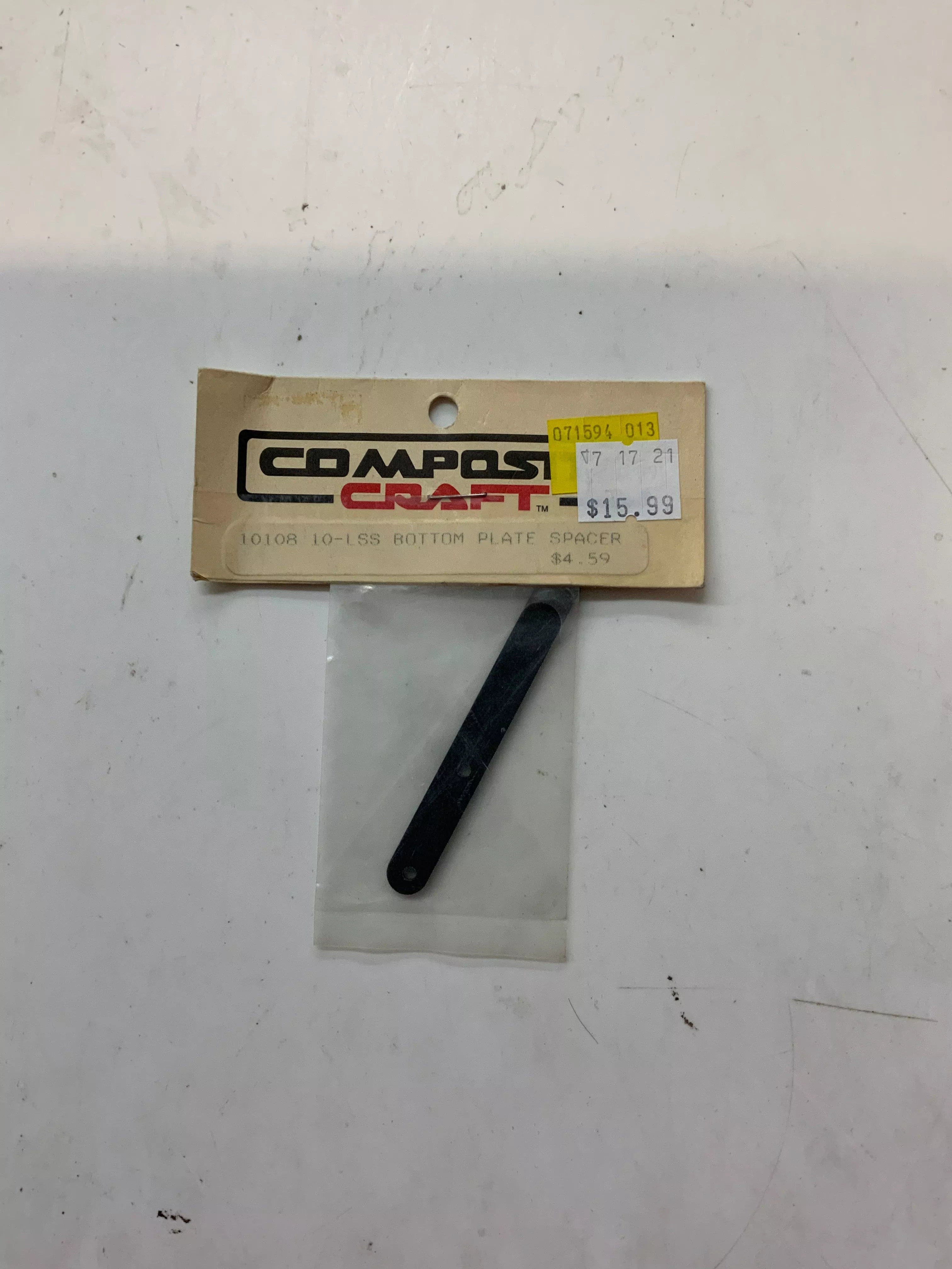 COMPOSITE CRAFT 10108 10-LS BOTTOM PLATE SPACER