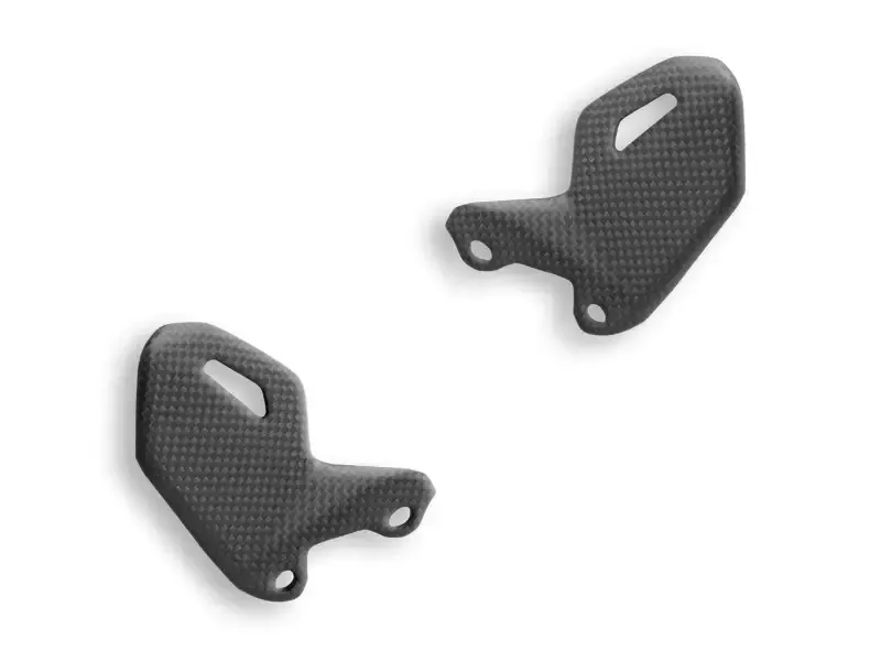 CRB64O – DESERTX PASSENGER HEEL GUARDS MATT CARBON
