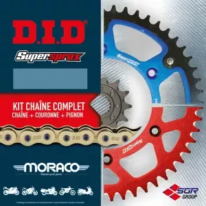 D.I.DMotorcycle chain kit Yamaha 1000 MT-10 16-