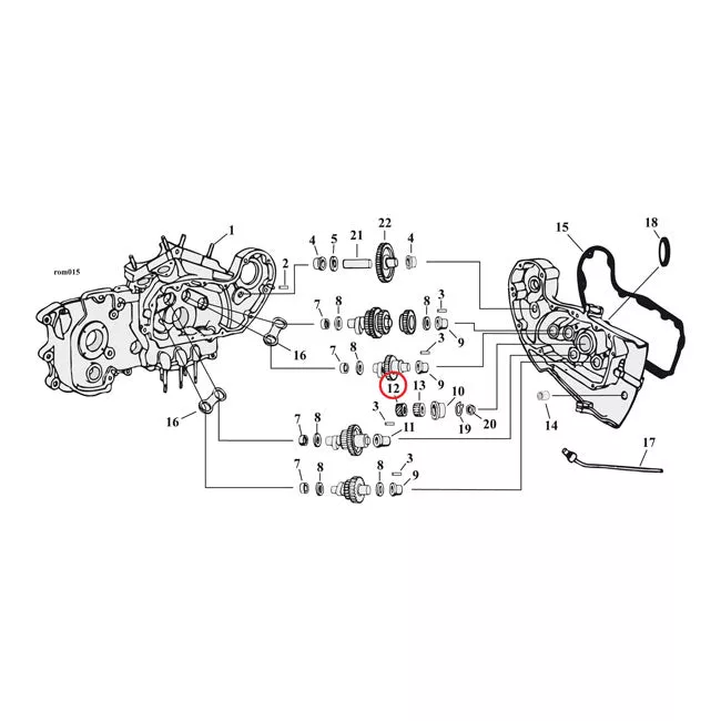 Drive Gear, Oil Pump For Harley Davidson