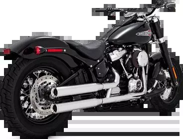 Eliminator 300 Chrome Slip-On Mufflers for Harley Davidson