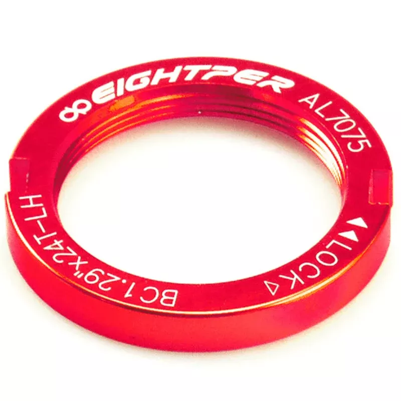 Fixed pinion lock washer, red color