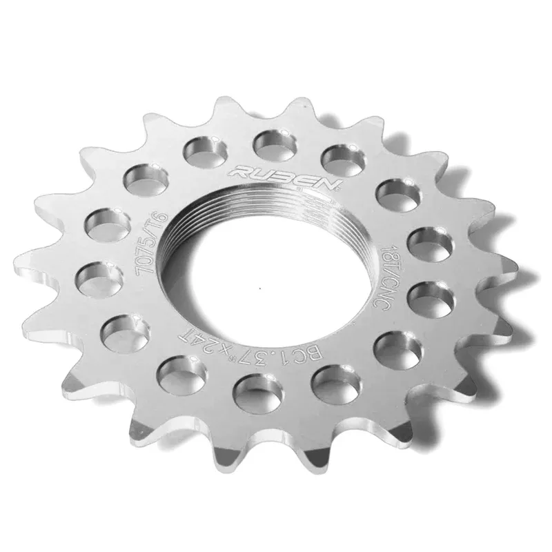 Fixed sprocket fixie 16 teeth silver color