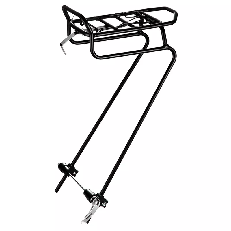 Front rack on the axle with quick release