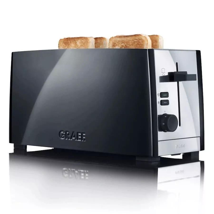GRAEF TO102 toaster - black