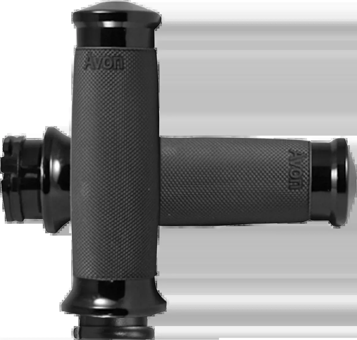 Grips for Harley-Davidson Avon Custom Contour Black Anodized