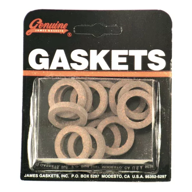 James, Tappet Cap Seal Kit. Cork for Harley-Davidson