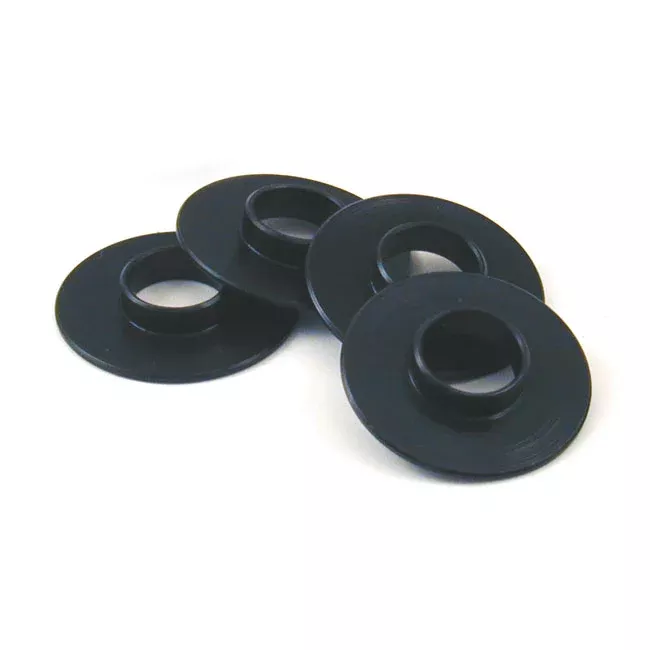Jims, Lower Valve Spring Collar Kit. Chromoly for Harley Davidson