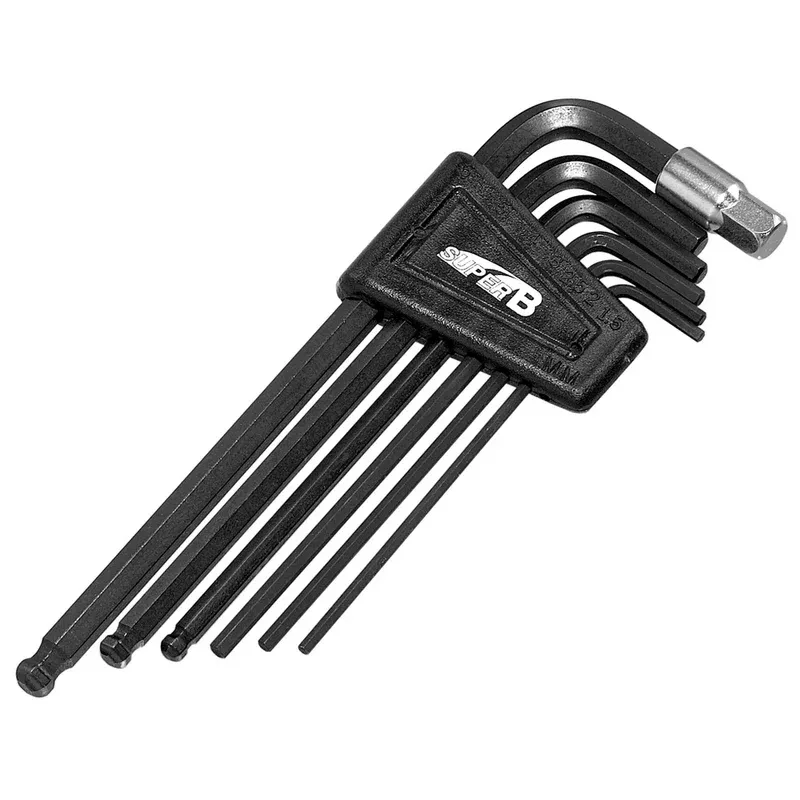 Kit of 6 Super B double L Allen keys - REF TB-7715
