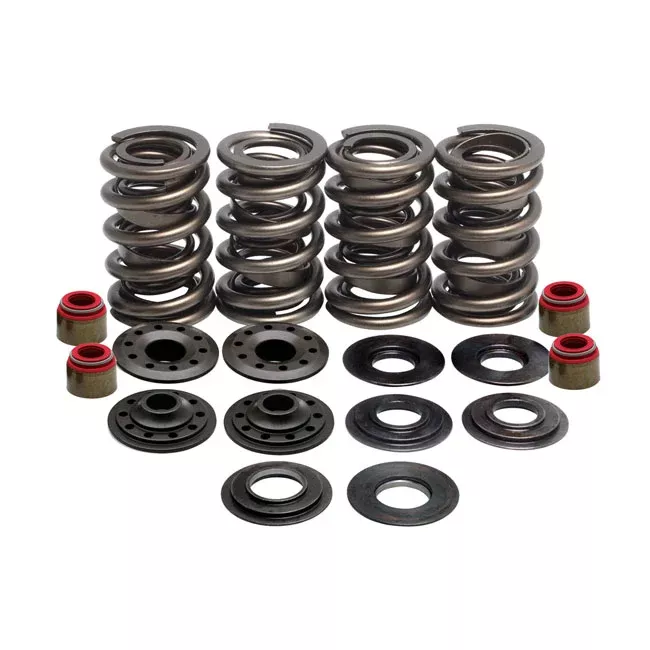 Kpmi, Valve Spring Set. 630" Lift. Steel Upper Collars for Harley Davidson