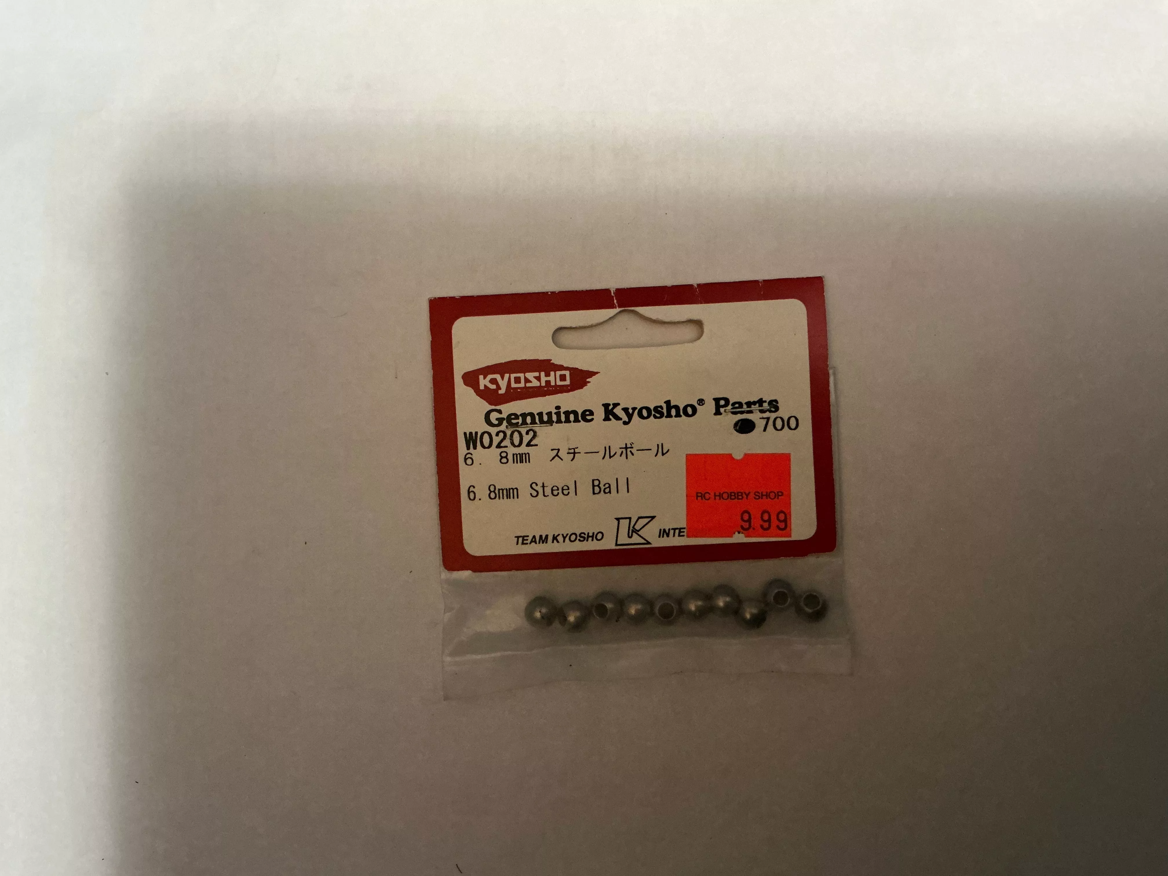 KYOSHO 6.8mm Steel Ball WO202