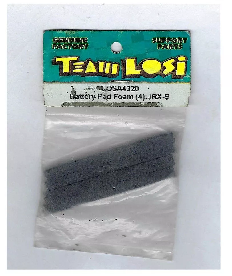 LOSA4320 Battery Pad Foam (4):JRX-S