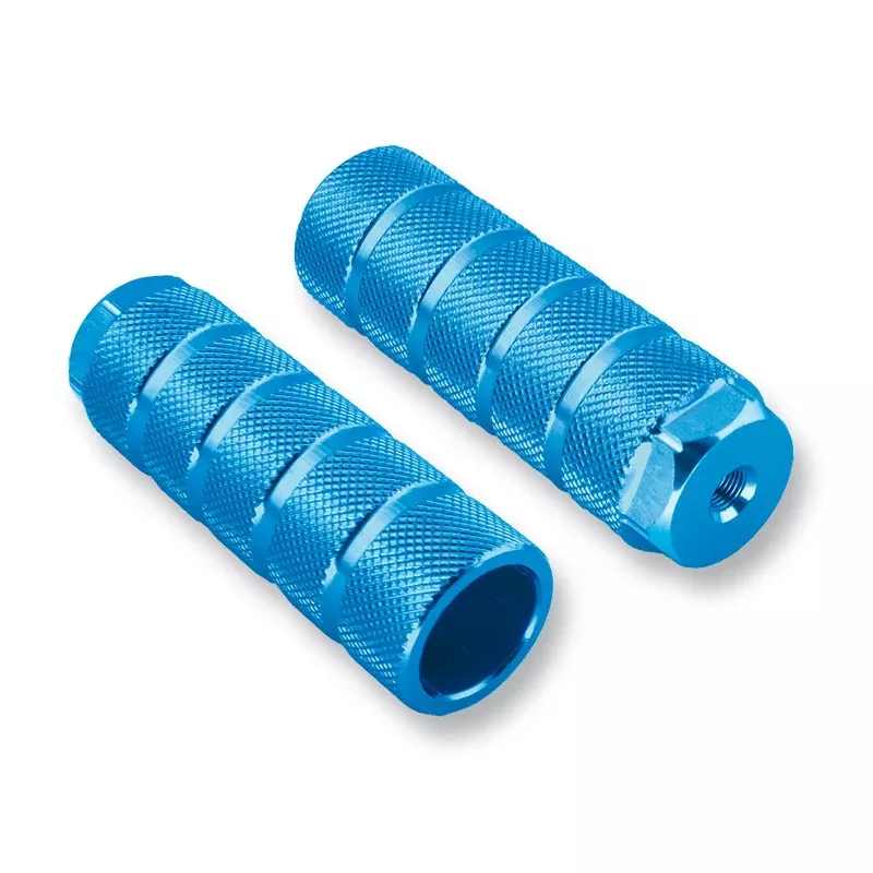 M14 Bike Footrest Set. Blue