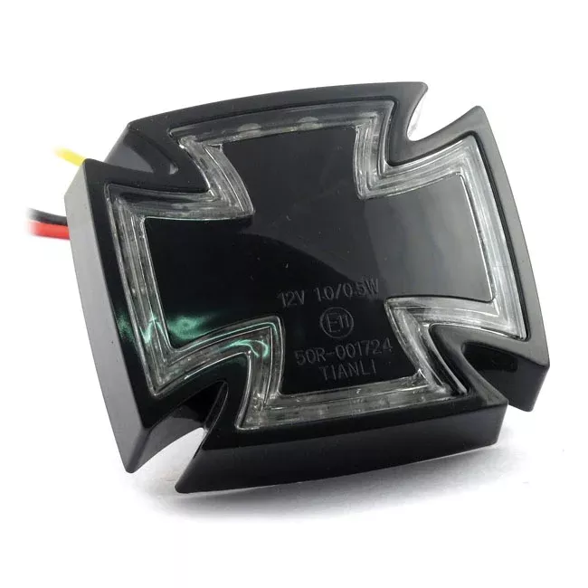 Maltese Cross Brake Light Approved for Harley-Davidson Maltese Tail Lamp