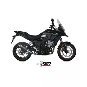MivvSilencer Motorcycle Oval Honda CB500X