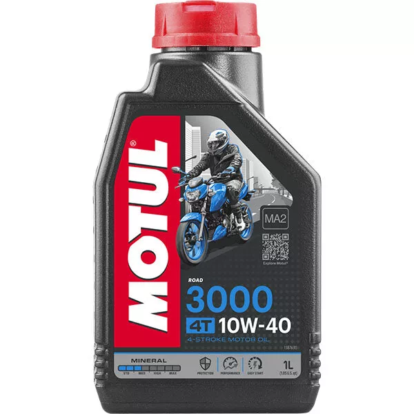 Motul - 3000 10W-40 4-Stroke Engine Oil