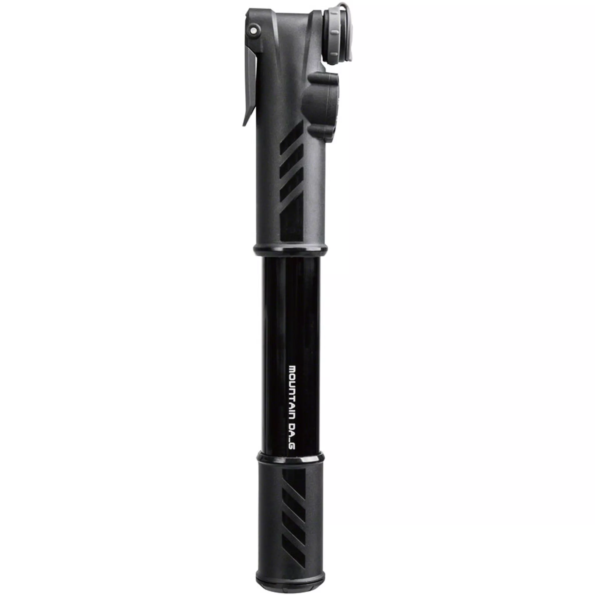 Mountain DA G Mini Pump, 60psi, With Gauge, Black