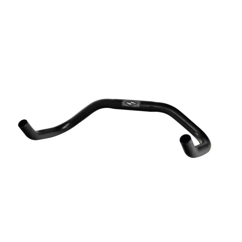 Narrow, special cast/fixie handlebar. 80mm drop. Ø25.4 440mm, variable section. Black