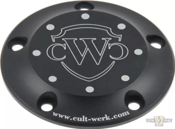 Point Cover Black Anodized For Harley-Davidson