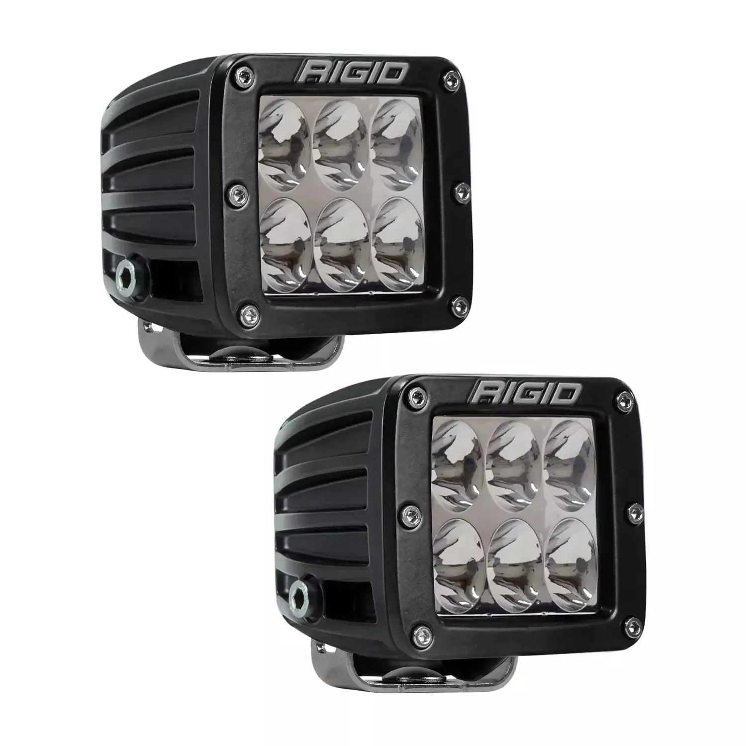 Polaris RIGID D-Series PRO LED Light, Pair