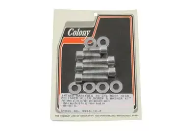 Polished Intake Manifold Allen Mount Kit